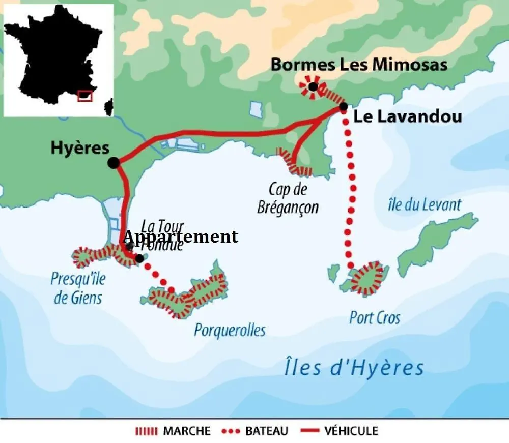 Studio 4 Personnes Sur La Presqu'Ile De Giens Avec Piscine Et Acces Direct Sur La Plage Hyeres France